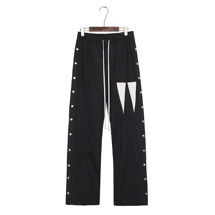 Men's Wide Leg Casual Trousers