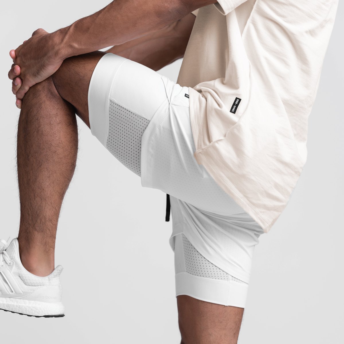 Running Squat Breathable Double Layer Quick Dry Shorts
