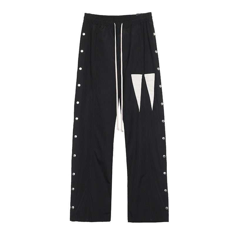 Men's Wide Leg Casual Trousers