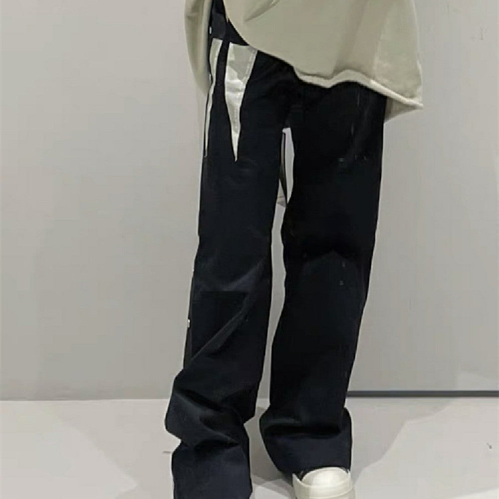 Men's Wide Leg Casual Trousers