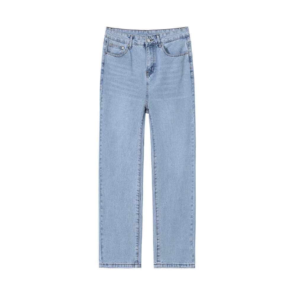 Wide Leg Plain Casual Trousers